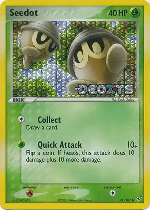 Seedot 71/107 EX Deoxys