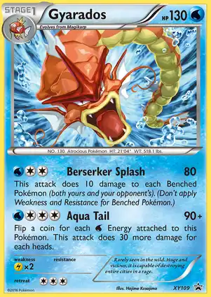 Gyarados XY109 XY Promos