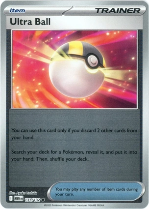 Ultra Ball 131/132 Mega Evolution
