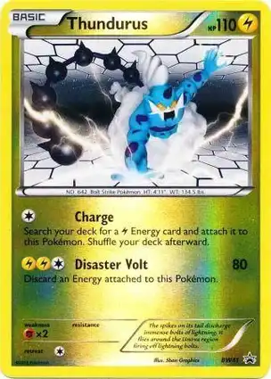 Thundurus BW41 Black & White Promos