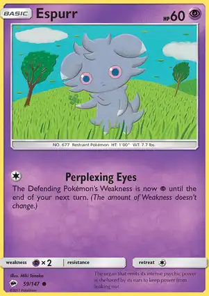 Espurr 59/147 Burning Shadows