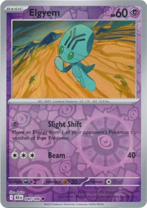 Elgyem 040/086 Black Bolt