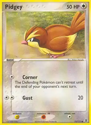 Pidgey 73/112 EX FireRed & LeafGreen