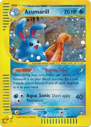 Azumarill H4/H32 Aquapolis