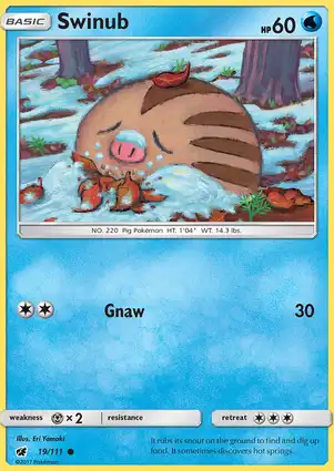 Swinub 19/111 Crimson Invasion