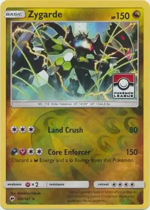 Zygarde 100/147 Burning Shadows