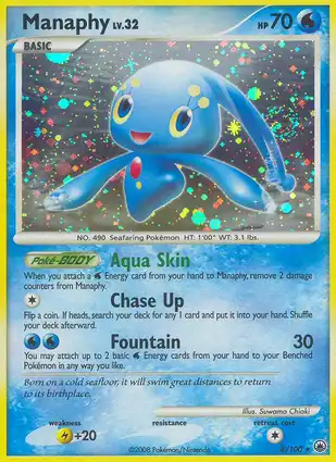 Manaphy 8/100 Majestic Dawn