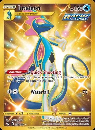 Inteleon 227/203 Evolving Skies
