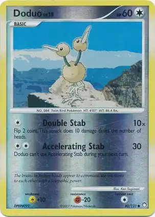 Doduo 80/123 Mysterious Treasures