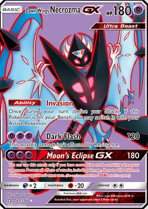 Dawn Wings Necrozma-GX 143/156 Ultra Prism