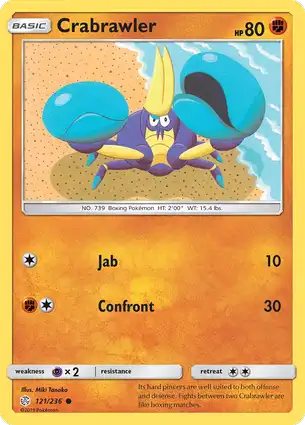 Crabrawler 121/236 Cosmic Eclipse