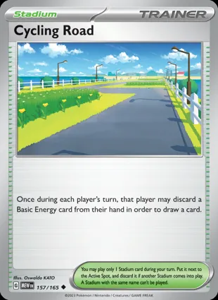 Cycling Road 157/165 Scarlet & Violet 151