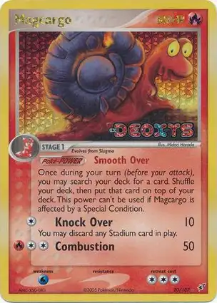 Magcargo 20/107 EX Deoxys