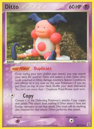 Ditto 38/113 EX Delta Species