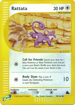 Rattata 90/144 Skyridge