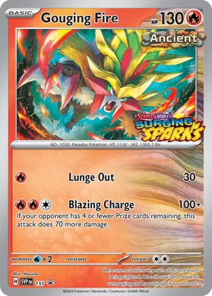 Gouging Fire 151 Scarlet & Violet Promos