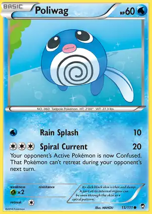 Poliwag 15/111 Furious Fists