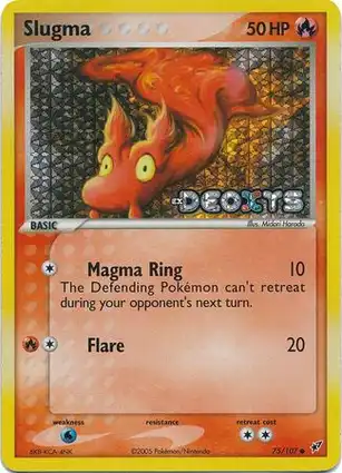 Slugma 75/107 EX Deoxys