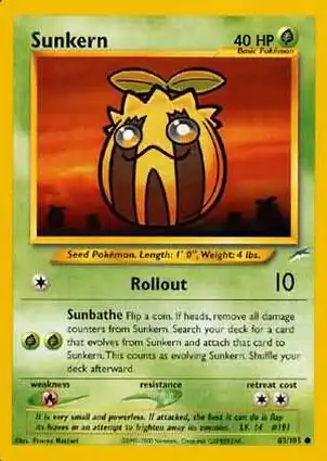 Sunkern 83/105 Neo Destiny