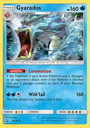 Gyarados 20/70 Dragon Majesty