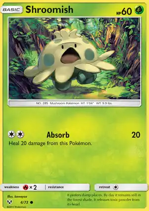 Shroomish 4/73 Shining Legends