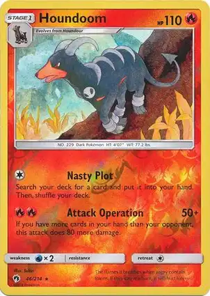 Houndoom 46/214 Lost Thunder
