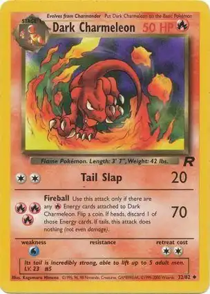 Dark Charmeleon 32/82 Team Rocket