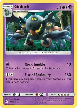 Golurk 90/236 Cosmic Eclipse