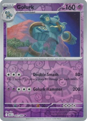 Golurk 043/086 Black Bolt