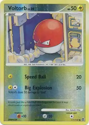 Voltorb 117/132 Secret Wonders