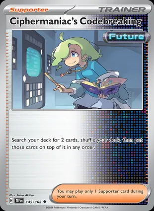 Ciphermaniac's Codebreaking 145/162 Temporal Forces