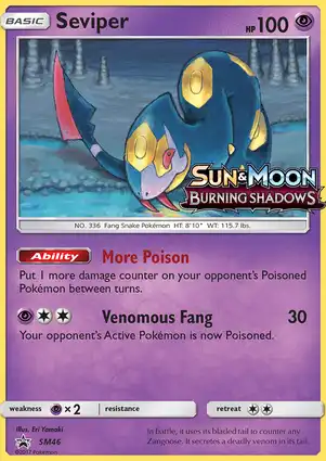 Seviper SM46 Sun & Moon Promos