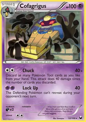 Cofagrigus 52/108 Dark Explorers