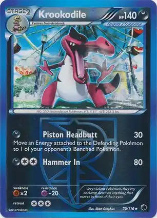 Krookodile 70/116 Plasma Freeze