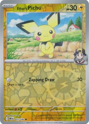 Ethan's Pichu 071/182 Destined Rivals