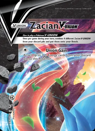 Zacian V-UNION SWSH163 Sword & Shield Promos