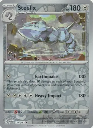 Steelix 125/182 Paradox Rift