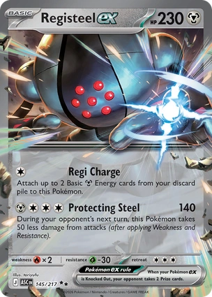 Registeel ex 145/217 Ascended Heroes