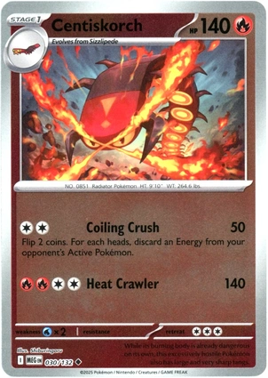 Centiskorch 030/132 Mega Evolution