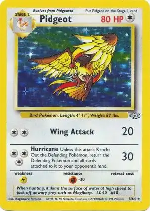 Pidgeot 8/64 Jungle