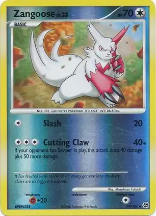 Zangoose 59/106 Great Encounters