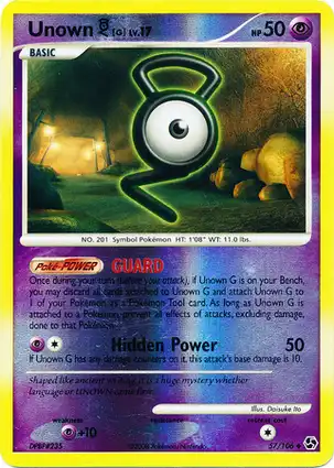 Unown G 57/106 Great Encounters