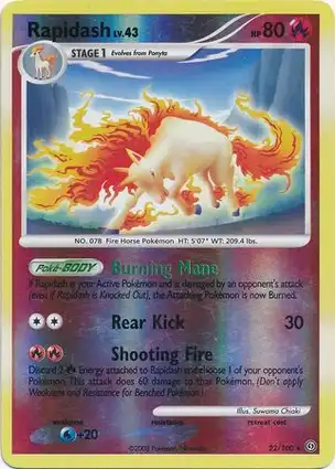 Rapidash 22/100 Stormfront