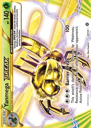 Yanmega BREAK 8/114 Steam Siege