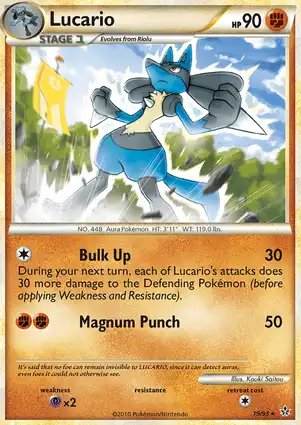 Lucario 19/95 Unleashed