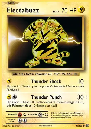 Electabuzz 41/108 Evolutions