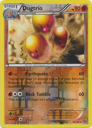 Dugtrio 59/146 XY
