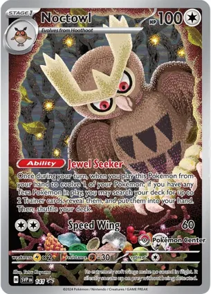 Noctowl 141 Scarlet & Violet Promos