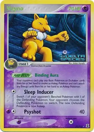 Hypno 23/113 EX Delta Species
