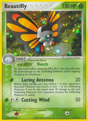 Beautifly 2/107 EX Deoxys
